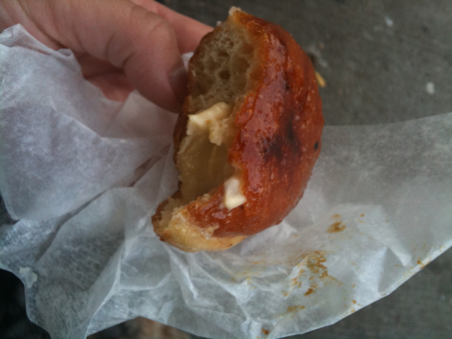 holy crap this creme brûlée donut from donut plant is insane. criminal.  
